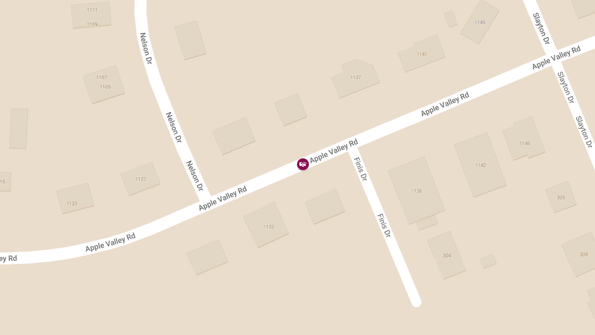 Injury Crash on Apple Valley Rd