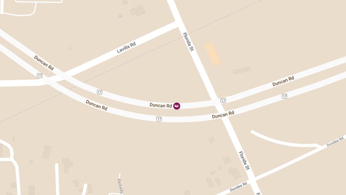 Injury Crash on Duncan Rd Causes Roadblock