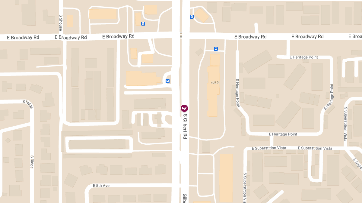 Injury Crash on Gilbert Rd Near Broadway Rd