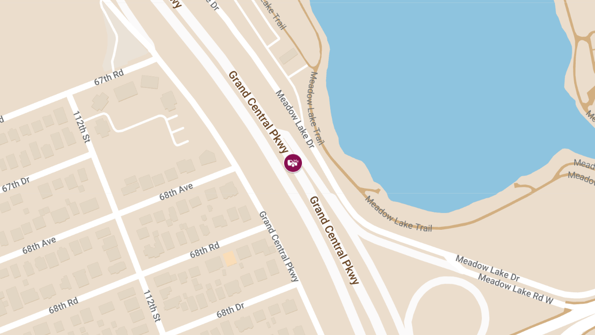 Injury Crash on Grand Central Parkway at Exit 10 Near I-495