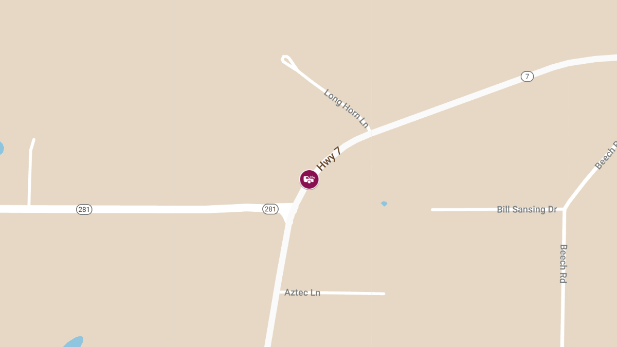 Injury Crash on Hwy 7 NB Near State Highway 281