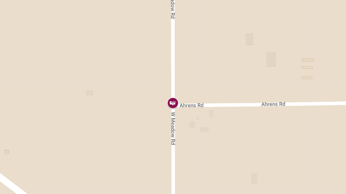 Injury Crash on Hwy & Ahrens Rd Involving Two F-150s