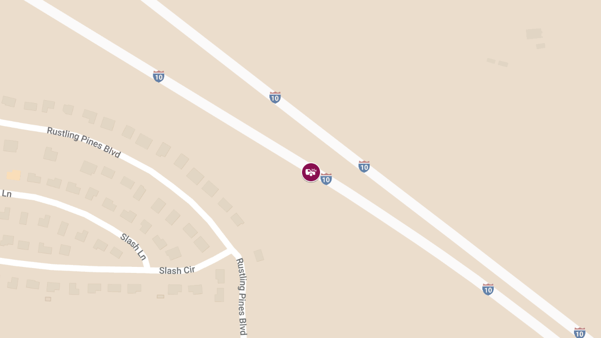 Injury Crash on I-10 Near Exit 192 in Quincy