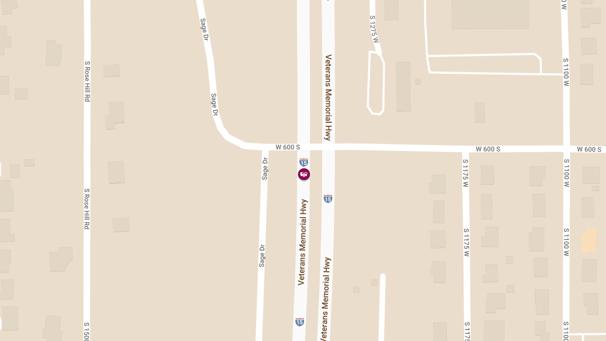 Injury Crash on I-15 NB at Milepost 52