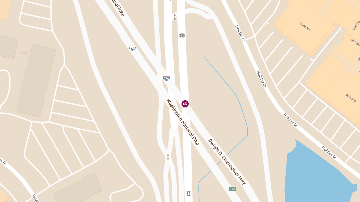 Injury Crash on I-270 NB at MD-85 Causes Major Delays