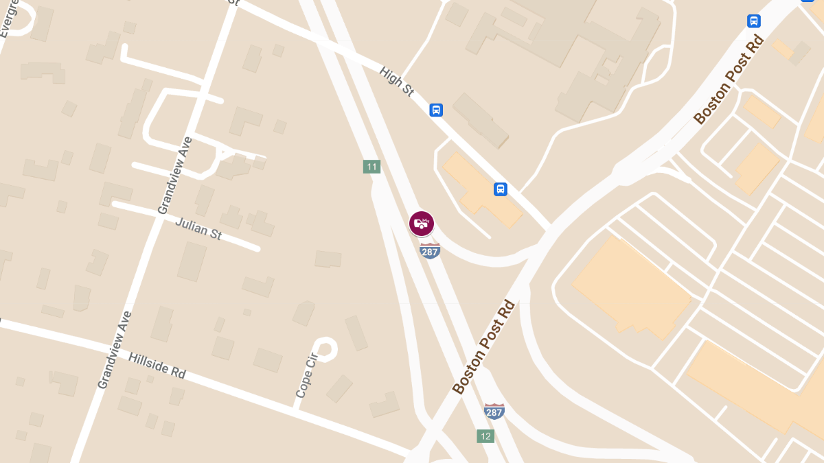 Injury Crash on I-287 Cross Westchester Expressway EB Near Exit 12