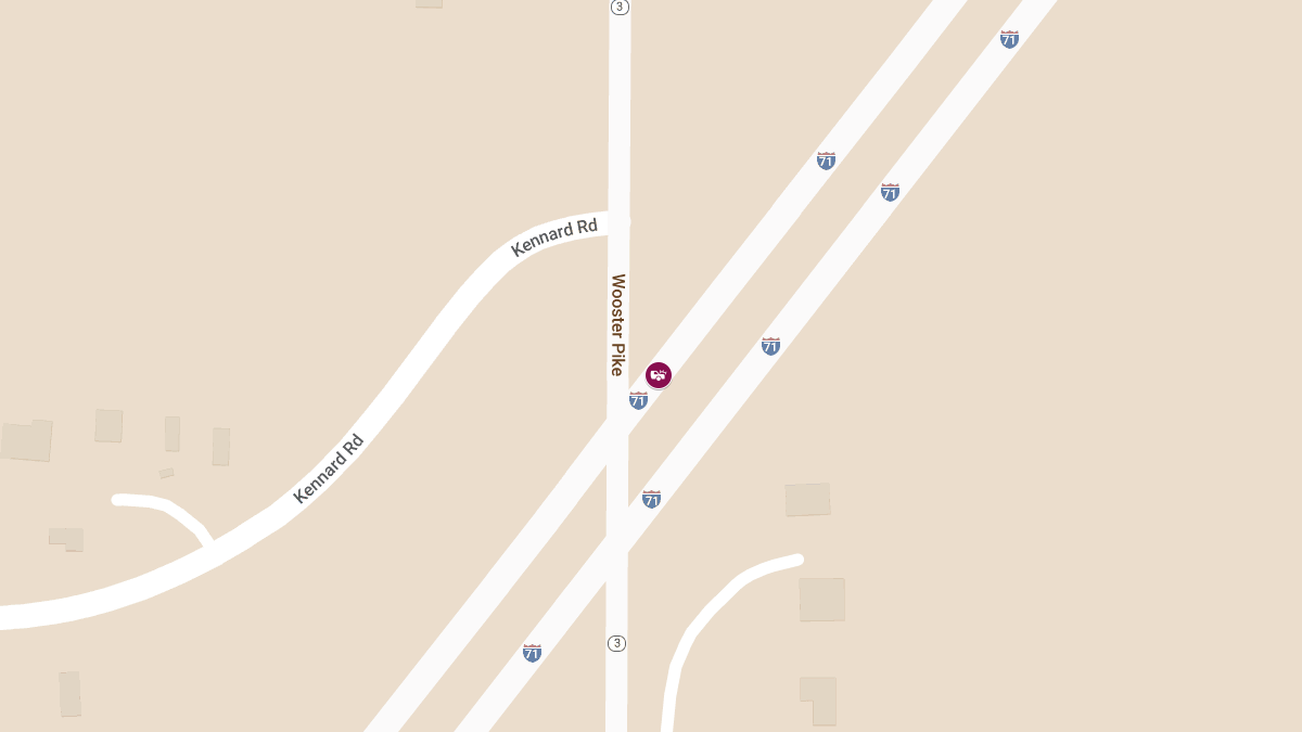 Injury Crash on I-71 N Near Mile Marker 139