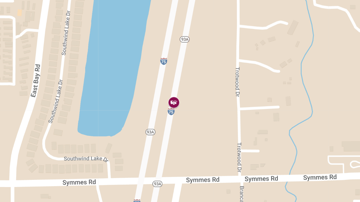 Injury Crash on I-75 NB at MM252 Causes Lane Closure