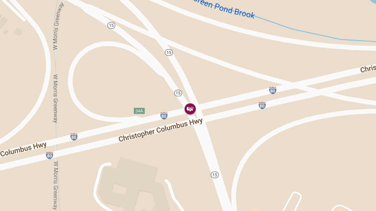 Injury Crash on I-80 WB Ramp to NJ-15