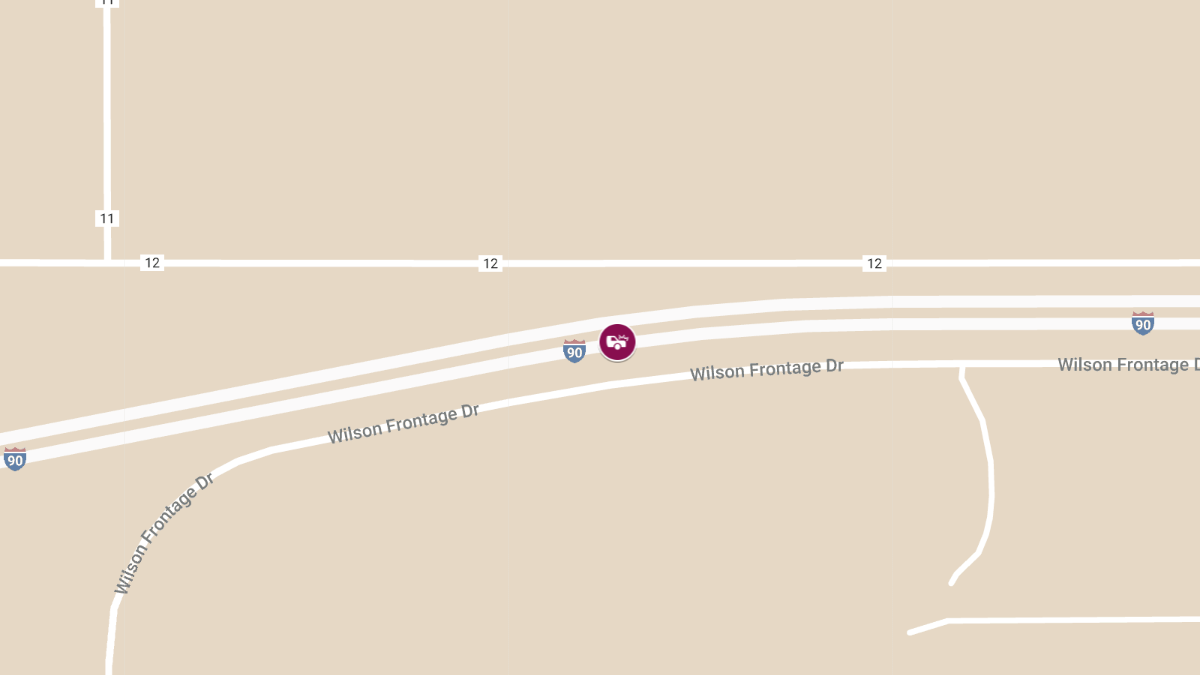 Injury Crash on I-90 EB Near Exits 56 and 55