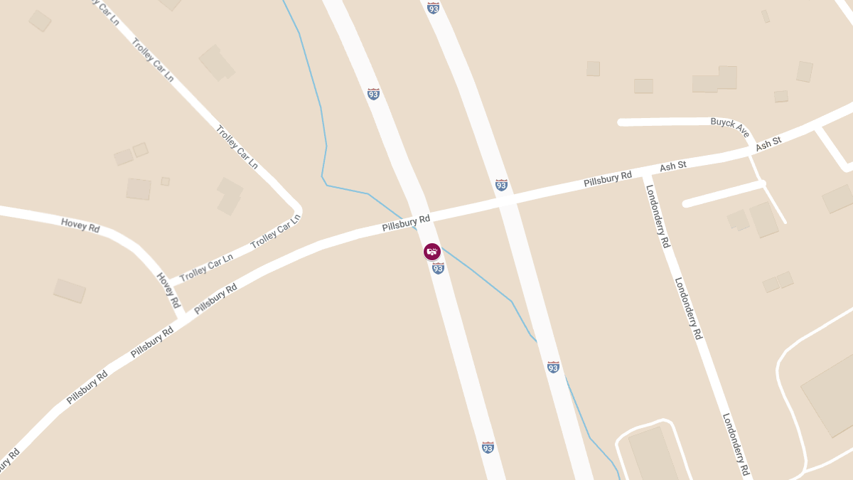 Injury Crash on I-93 NB at MM 16.8