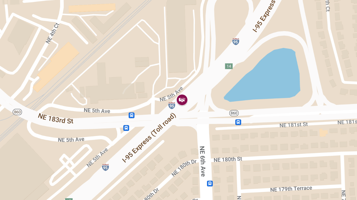 Injury Crash on I-95 N at Exit 4B Ramp