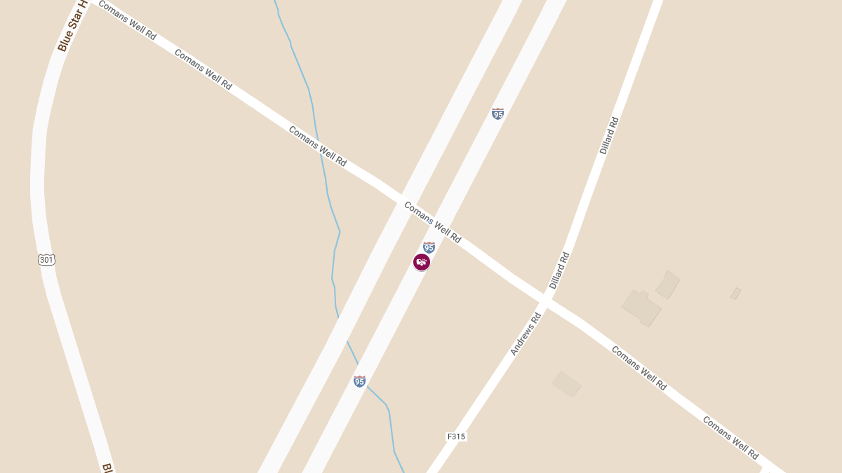 Injury Crash on I-95 SB Near MM 141