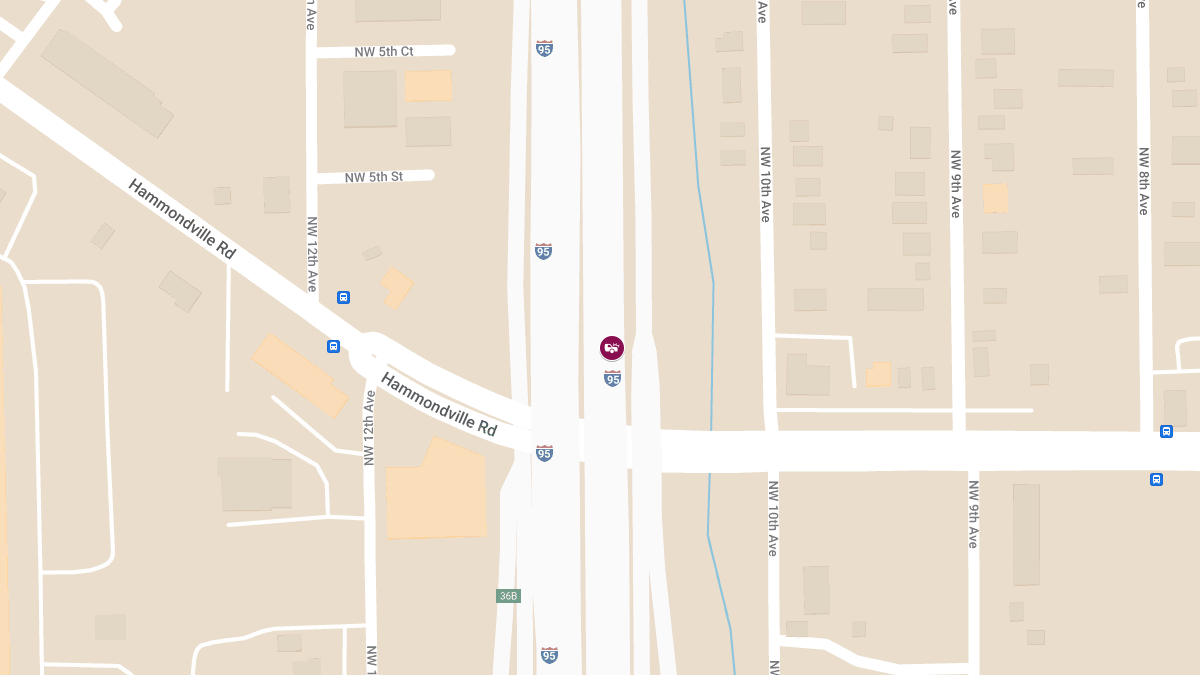 Injury Crash on I-95 SB at MM38 Blocks Express Lane
