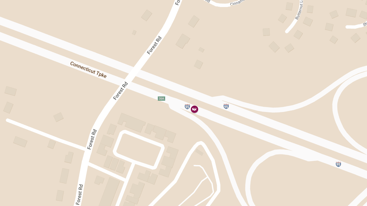 Injury Crash on I-95 South at Exit 39A Ramp