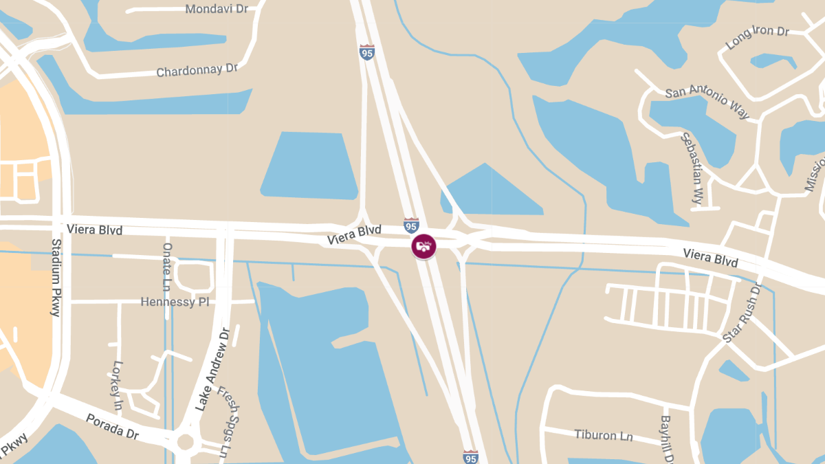 Injury Crash on I-95 at Vera Blvd (MM 193)