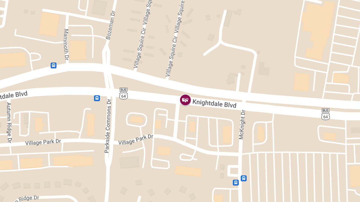 Injury Crash on Knightdale Blvd