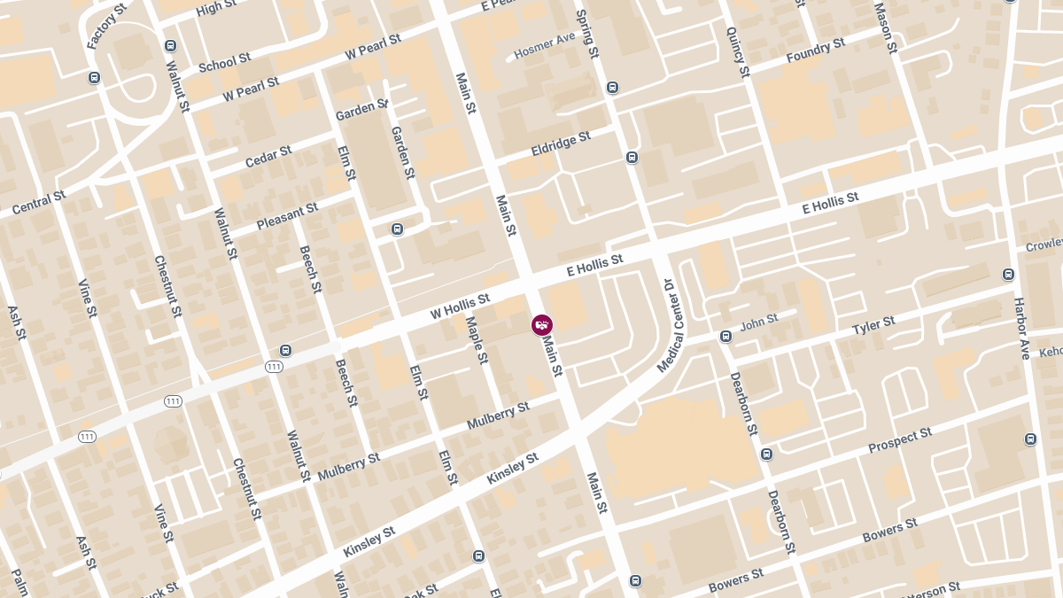 Injury Crash on Main St Near W Hollis St (Rte 111)