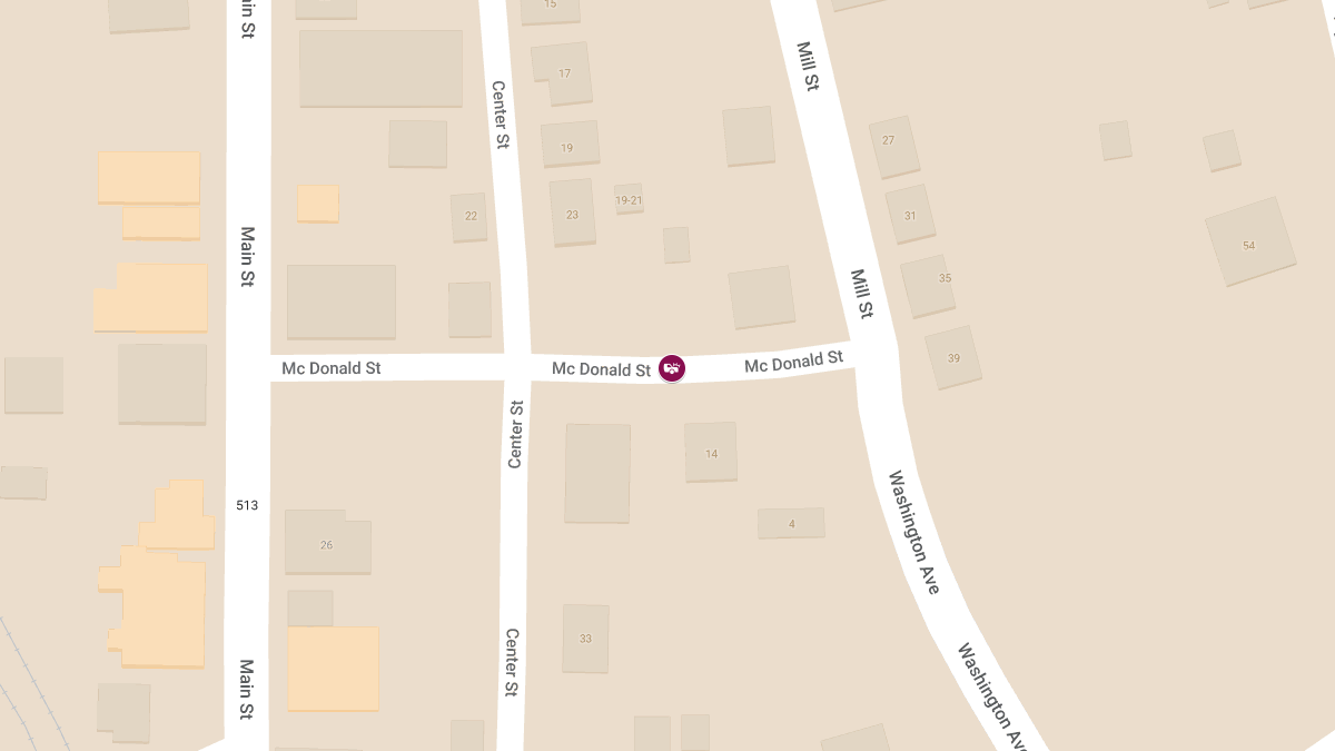 Injury Crash on McDonald St Near Post Office