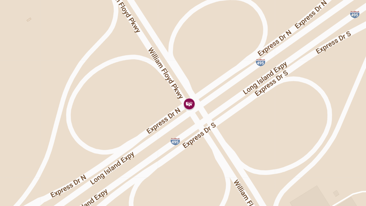 Injury Crash on NB William Floyd Parkway Near Route 495