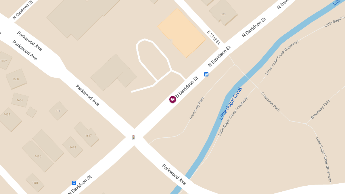 Injury Crash on North Davidson St