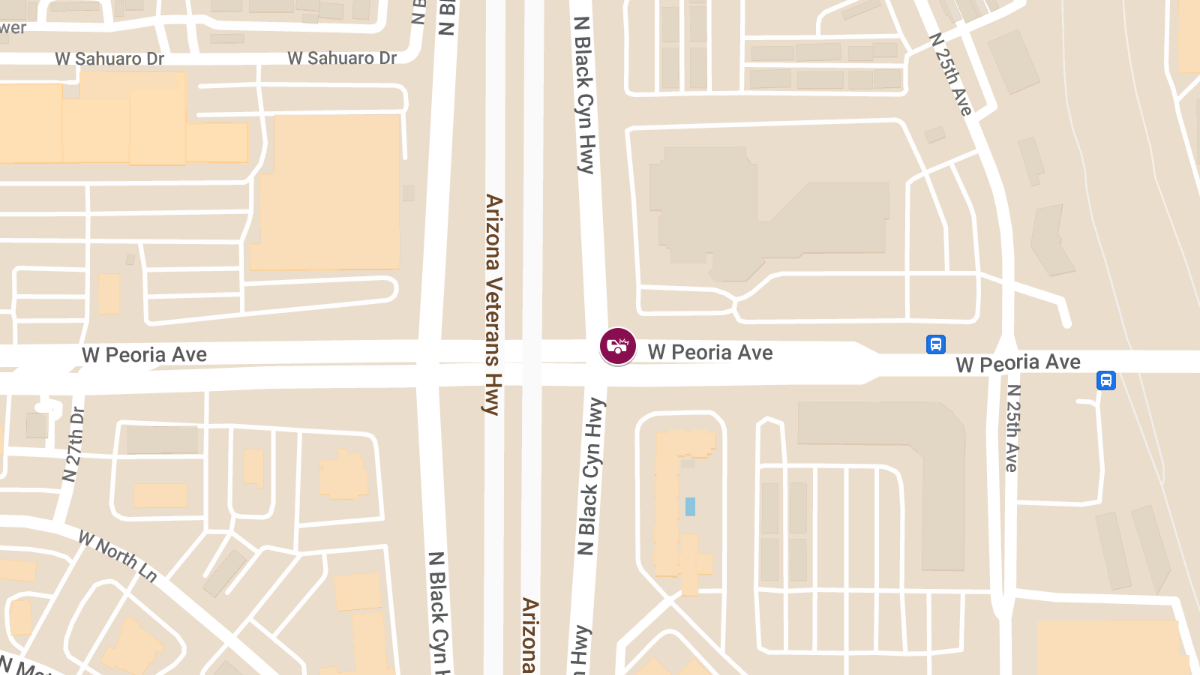 Injury Crash on Peoria Ave Near I-17