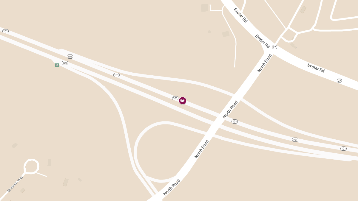 Injury Crash on Route 101 East Near Exit 7