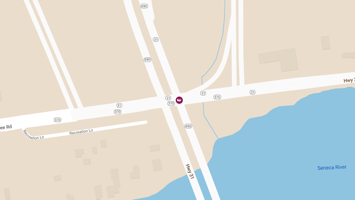 Injury Crash on Route 690 NB at Rte 31 & Rte 370