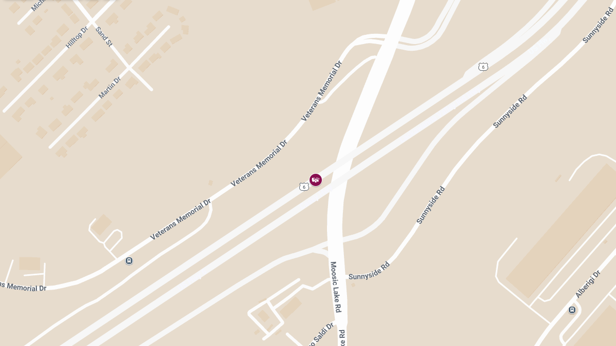 Injury Crash on Rte 6 Near Goodwill