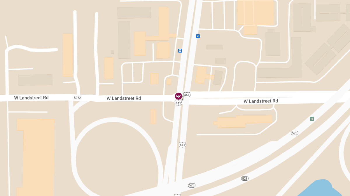 Injury Crash on S Orange Blossom Trl at Landstreet Rd W