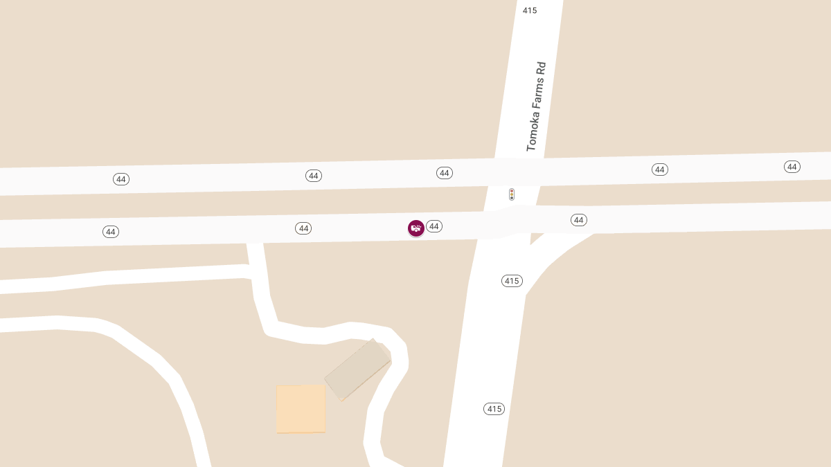 Injury Crash on SR-44 Near SR-415