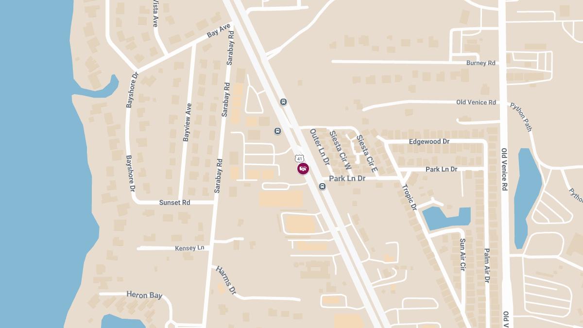 Injury Crash on US-41 Near Park Lane Dr