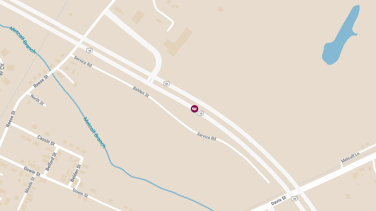Injury Crash on US-58E Near Rt. 623 Causes Lane Closures