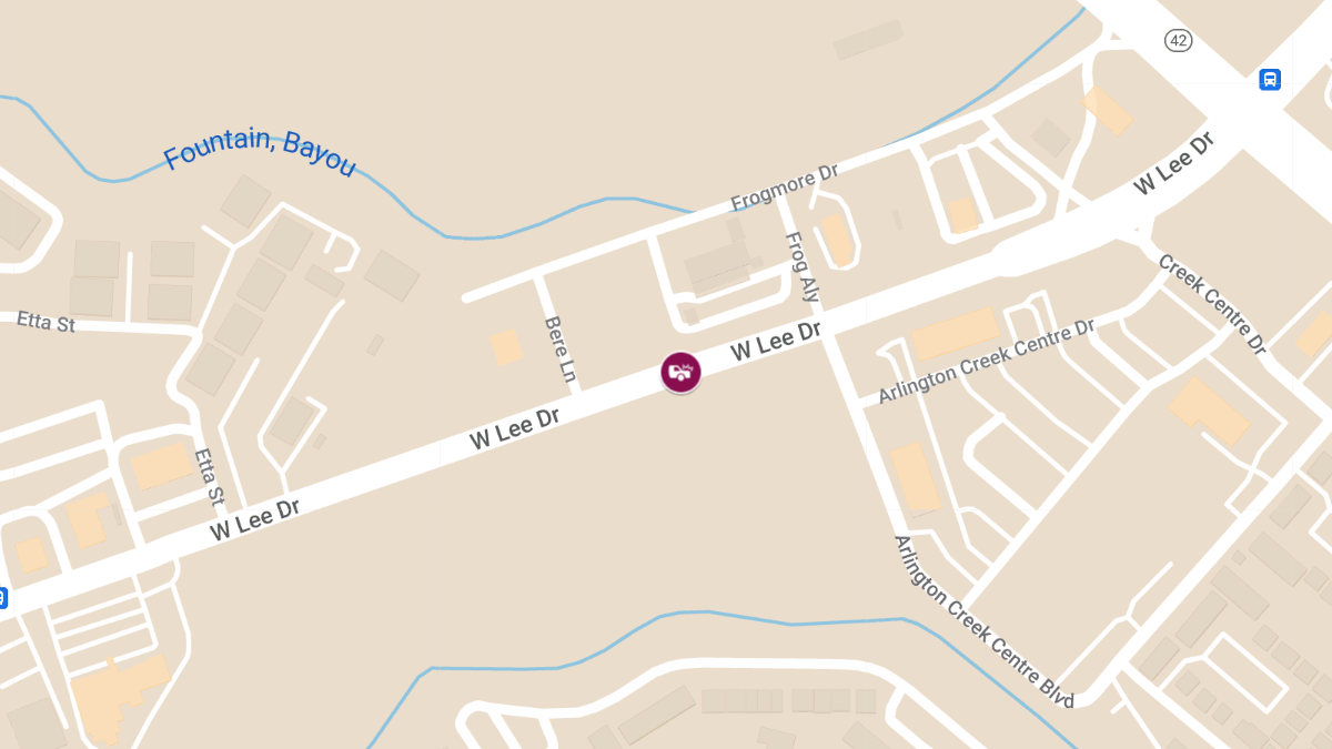 Injury Crash on W Lee Dr Between Burbank Dr & Creek Center Dr