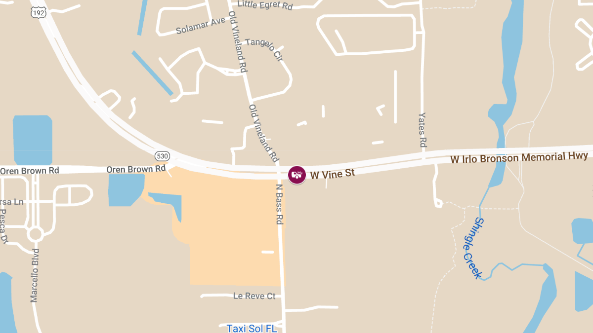 Injury Crash on W Vine St Near Oren Brown Rd