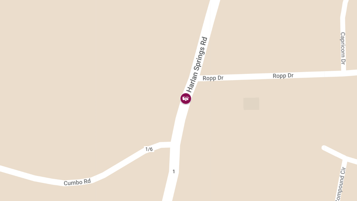 Injury Crash with Entrapment on Sulphur Springs Rd