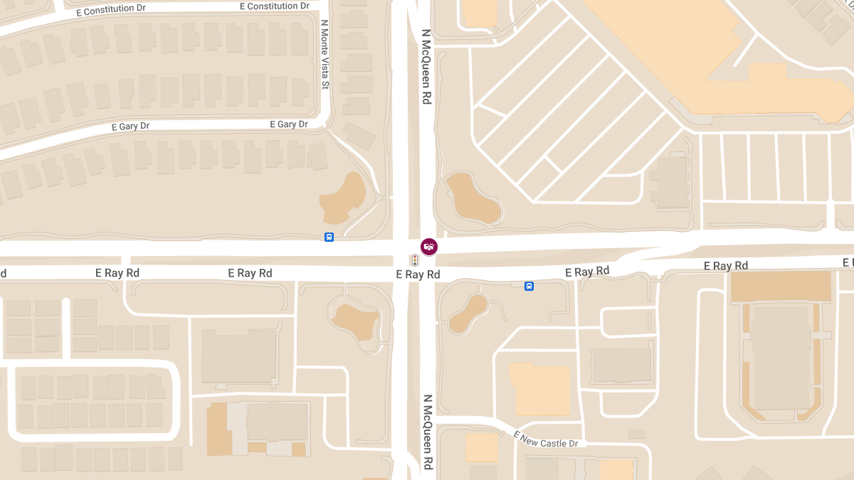 Injury Crash with Extrication at McQueen Rd & Ray Rd