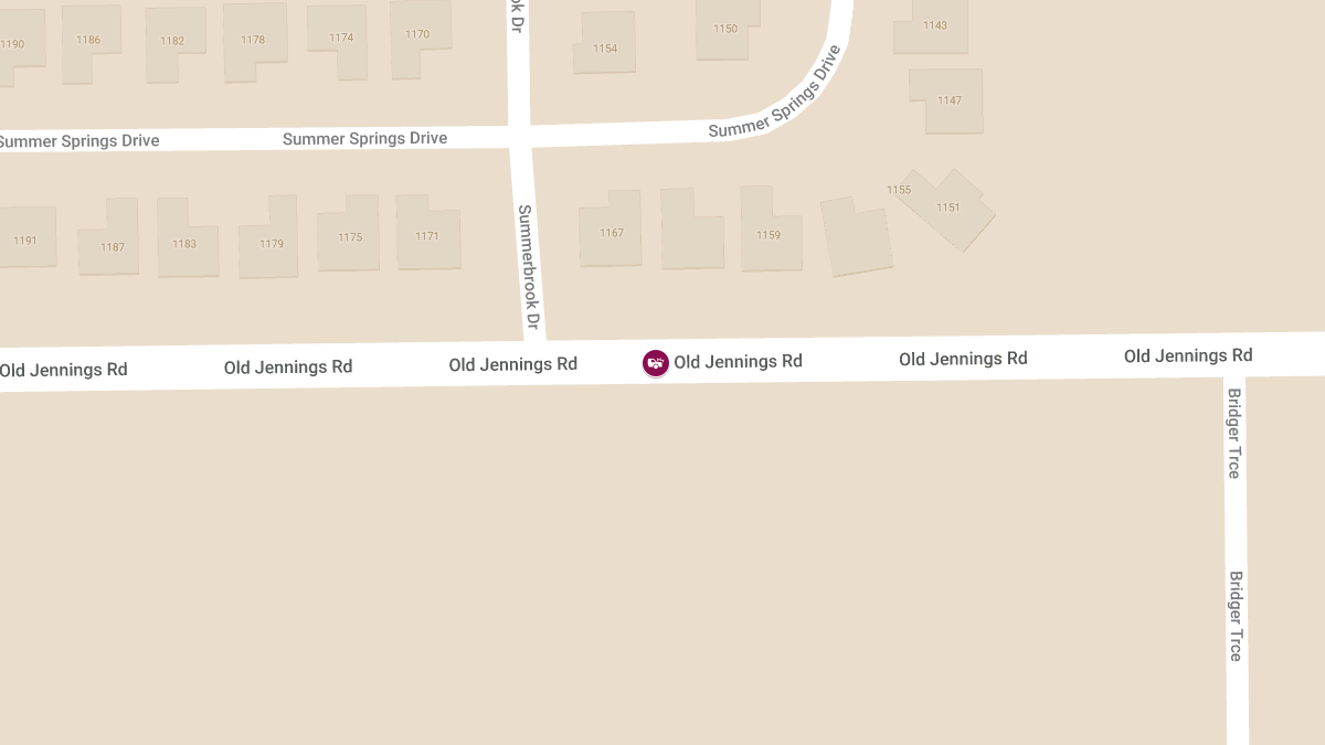 Injury Crash with Roadblock Reported on Old Jennings Rd