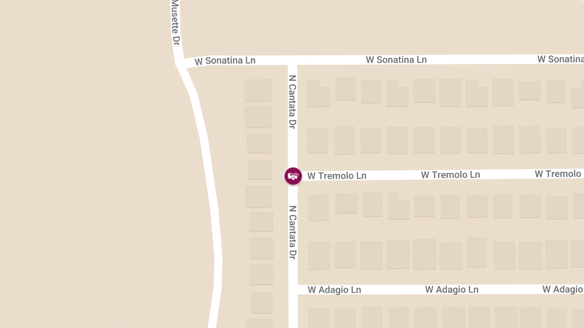 Injury Hit-and-Run Crash Reported on N Cantata Dr