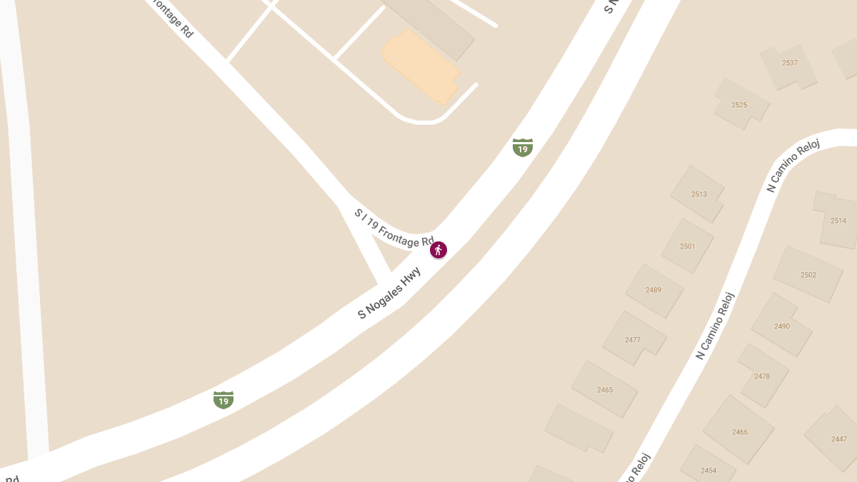 Injury Hit-and-Run at N I-19 Frontage Rd & S Nogales Hwy