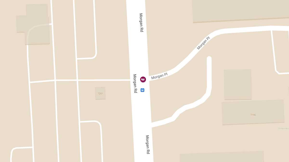 Injury Reported in Crash on Morgan Rd at Morgan Pl