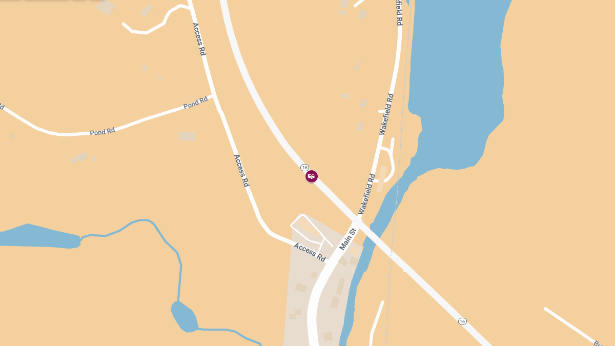 Injury Reported in Rollover Crash on NH-16 SB at Exit 17
