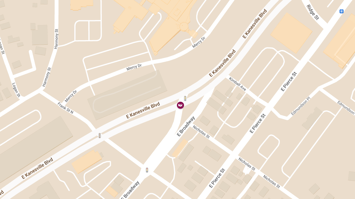 Injury Reported in Two-Vehicle Crash at Broadway & Kanesville