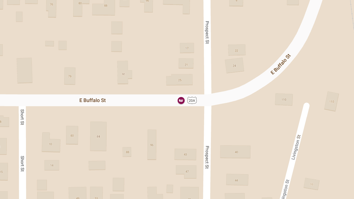 Injury Reported in Vehicle Rollover Crash on Rt. 20A