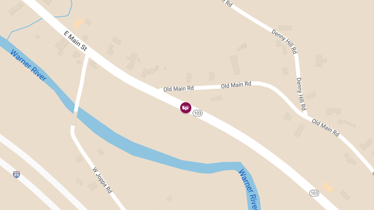 Injury Rollover Crash on Rte 103