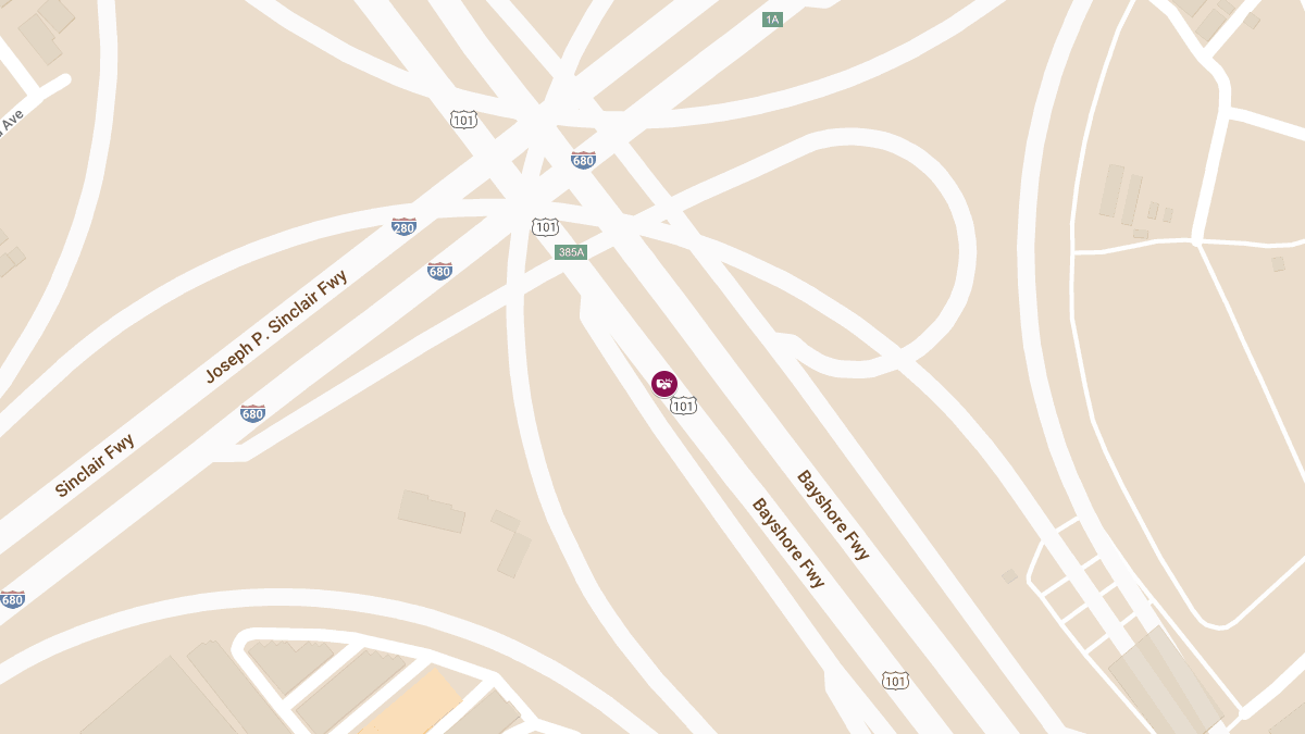 Injury in Vehicle Accident on US-101 N Ramp to I-680 N