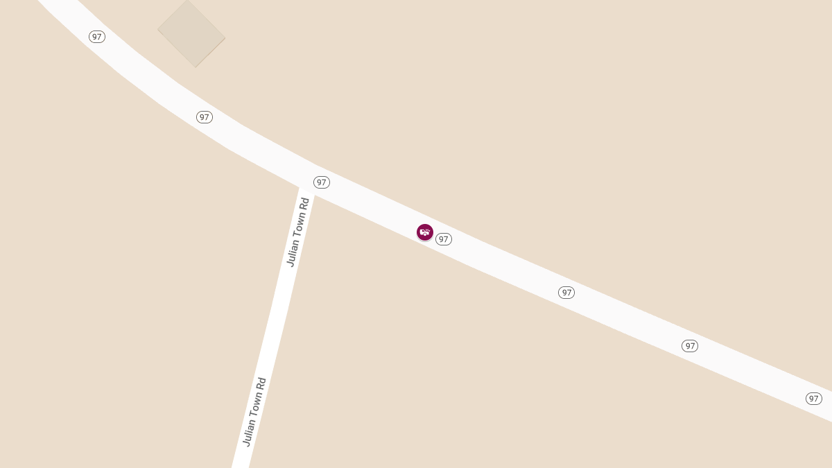 Major Crash Closes AL-97 Near Julian Towne Rd