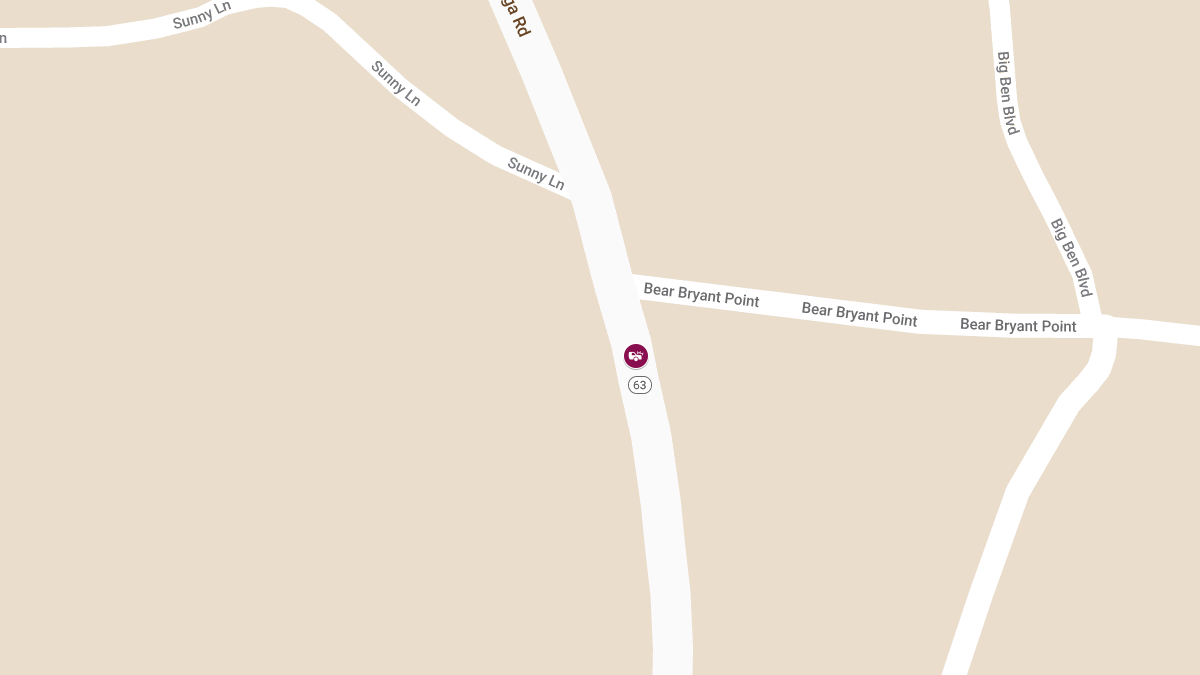 Major Crash Reported on AL-63 Near Sunny Ln