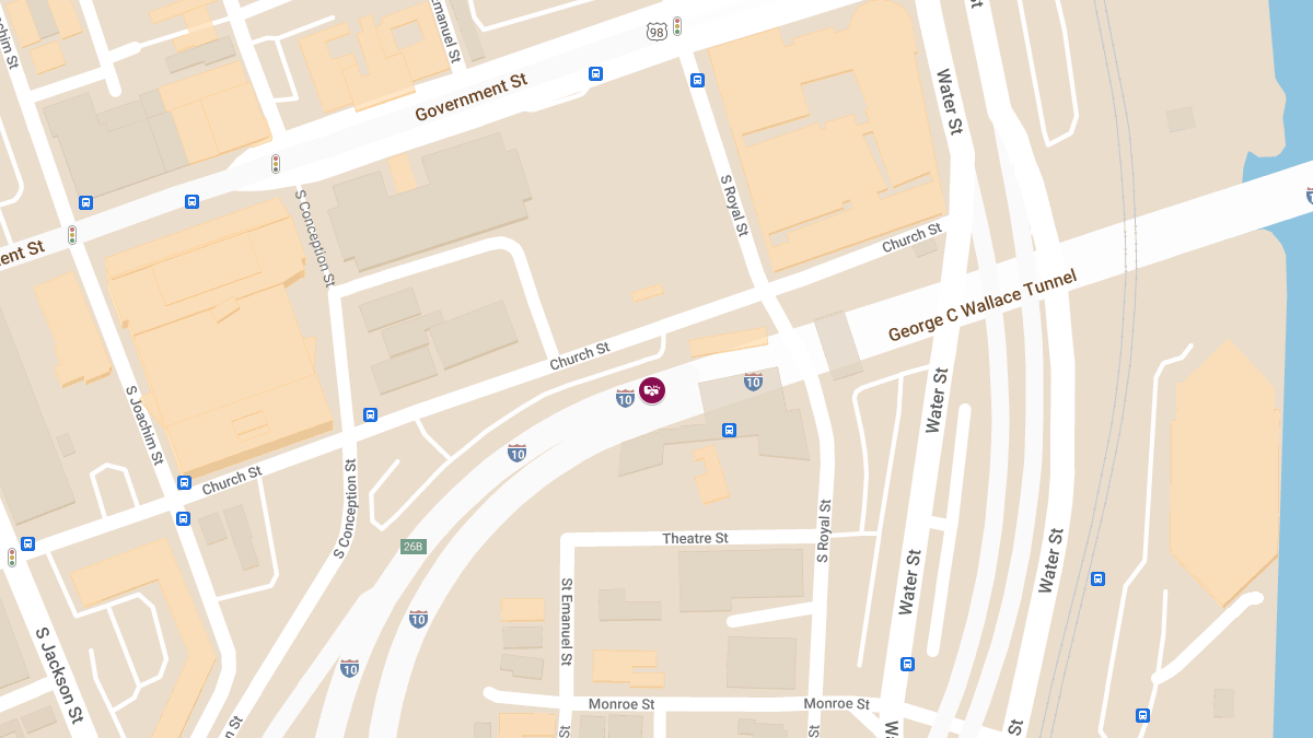 Major Crash Reported on I-10 Eastbound at Wallace Tunnel