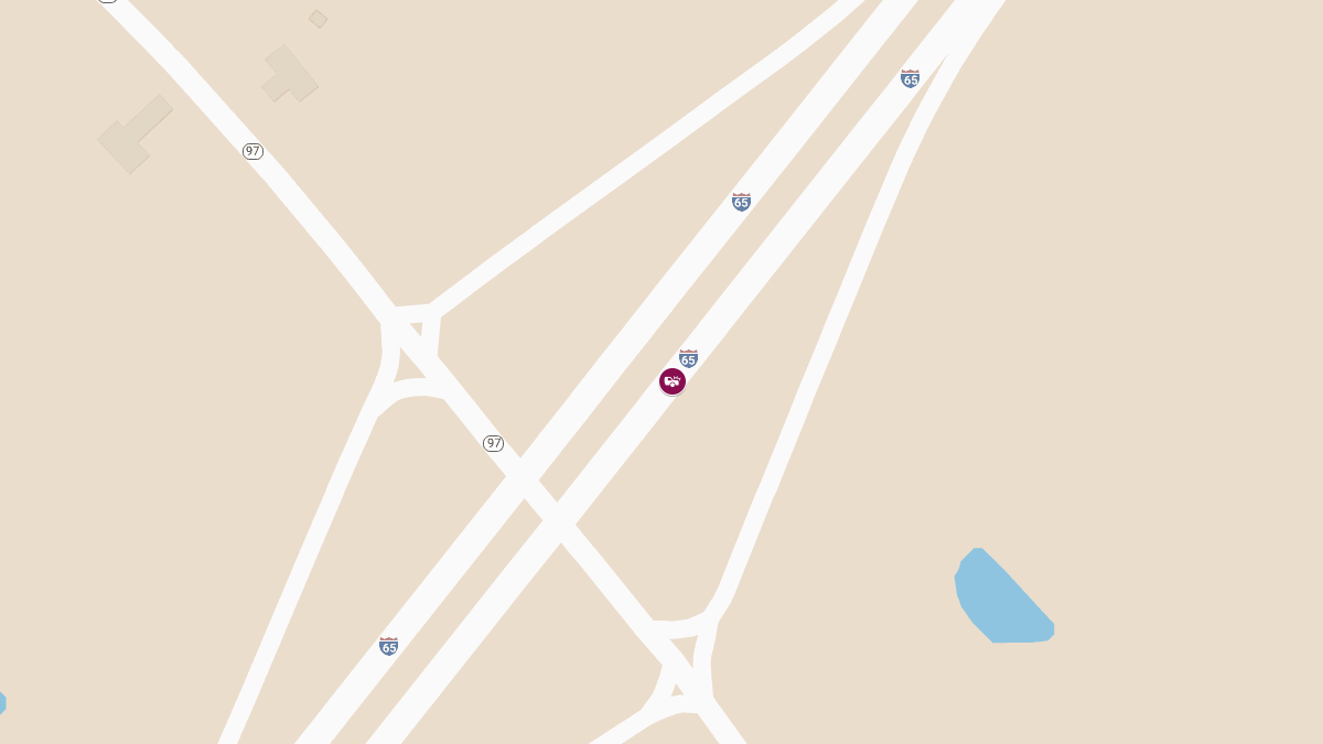 Major Crash Reported on I-65 NB at Exit 151 Near AL-97
